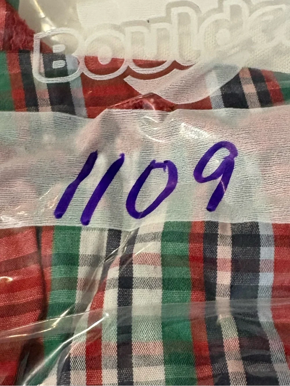 Crown & Ivy Kids dress size 6X festive‎ red green plaid smocked Tiered Dress